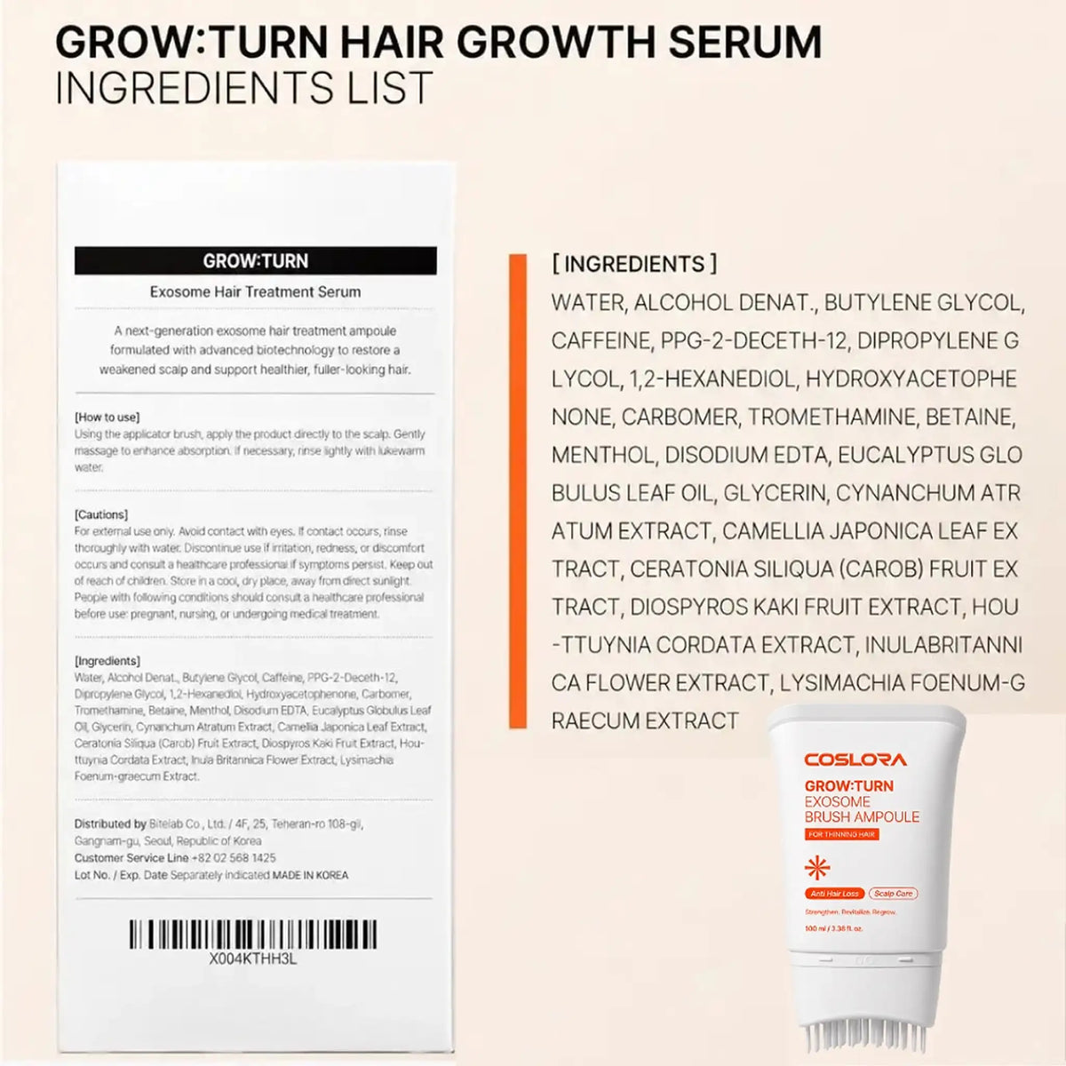 GrowTurn Hair Growth Serum