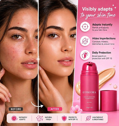 Color Changing Foundation