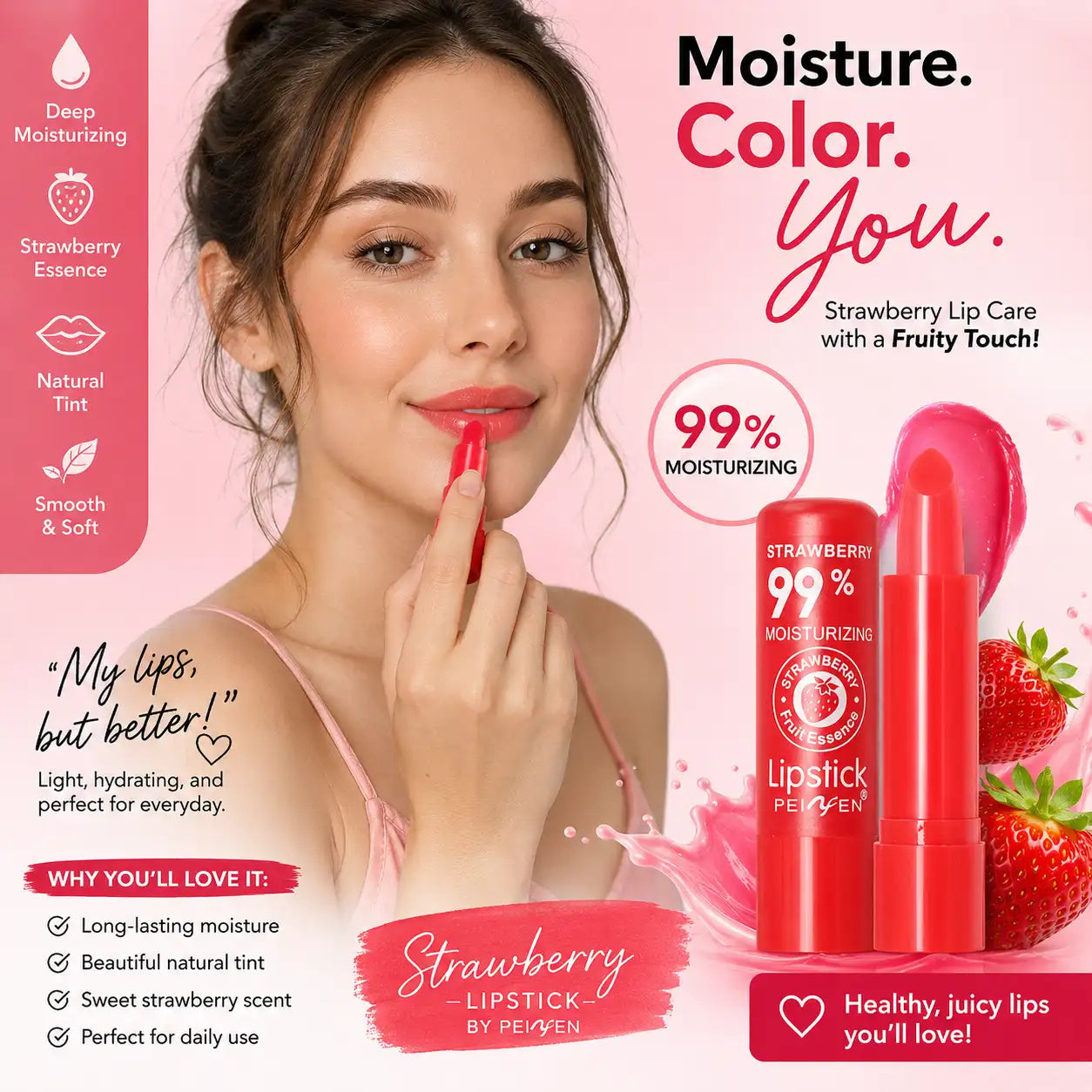 Coslora Color Changing Lip Balm