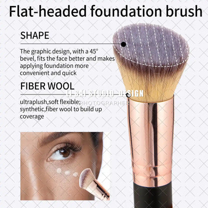 Coslora Professional Brush Set - Double Ended Design Detail
