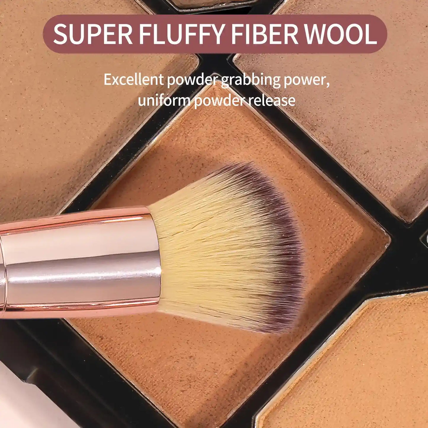 Coslora Makeup Brushes - Works with Liquid Cream and Powder Formulas